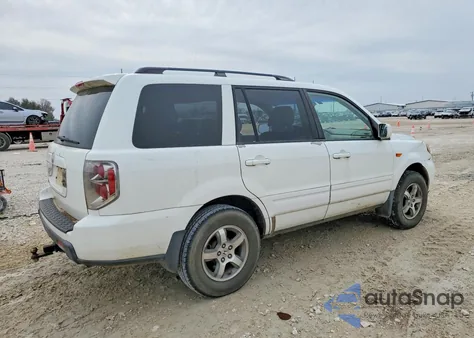 2007 Honda Pilot Exl z USA, uszkodzony, nr VIN 5FNYF28507B010021